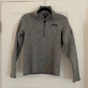 Patagonia woman’s gray zip up!